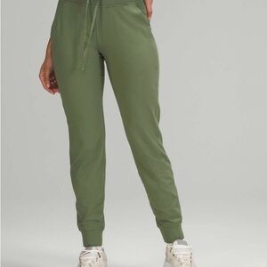Lululemon Athletica ready to Rulu Sage Green Joggers